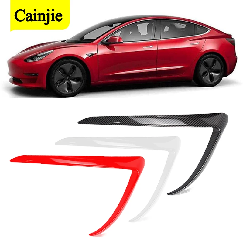 2pcs Car Styling Front Fog Lamp Frame Cover Blade Trim For Tesla Model 3 Accessories Light Decoration
2pcs Car Styling Front Fog Lamp Frame Cover Blade Trim For Tesla Model 3 Accessories Light Decoration