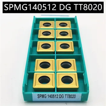 10PCS SPMG140512 DG TT8020 TT9030 Carbide Insert Turning Tool Turning Milling Cutter CNC Cutting Tool Slot Cutting
10PCS SPMG140512 DG TT8020 TT9030 Carbide Insert Turning Tool Turning Milling Cutter CNC Cutting Tool Slot Cutting