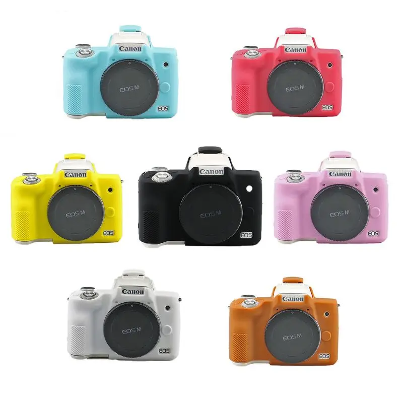 Protective Cover Case Soft Silicone TPU Skin Body Shell Wear-Resistant Shockproof Camera Accessories for Canon EOS M50
Protective Cover Case Soft Silicone TPU Skin Body Shell Wear-Resistant Shockproof Camera Accessories for Canon EOS M50