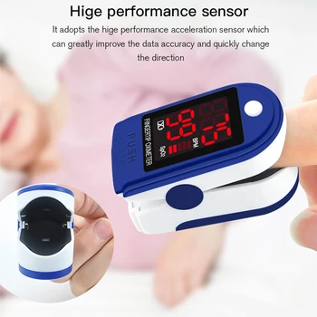 Household Blood Oximeter Finger Clip Digital Fingertip Pulse Oximeter Blood Oxygen Saturation Meter Finger Heart Rate Meter
Household Blood Oximeter Finger Clip Digital Fingertip Pulse Oximeter Blood Oxygen Saturation Meter Finger Heart Rate Meter