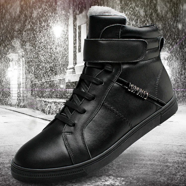 High Shoes Men New Style Hip Hop Sneakers Men's Korean-style Fashion Youth Casual Shoes England MEN'S SHOES Genuine Leather Warm
High Shoes Men New Style Hip Hop Sneakers Men's Korean-style Fashion Youth Casual Shoes England MEN'S SHOES Genuine Leather Warm