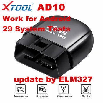 XTOOL AD10 OBD2 Code Scanner Diagnostic Scanner EOBD Bluetooth ELM327 Code Reader Work with Android/Windows
XTOOL AD10 OBD2 Code Scanner Diagnostic Scanner EOBD Bluetooth ELM327 Code Reader Work with Android/Windows