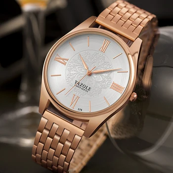 Men Watches Top Luxury Brand YAZOLE Mens Quartz Watch Business Male Clock Casual Waterproof Wristwatch Rose Gold Steel relogio
Men Watches Top Luxury Brand YAZOLE Mens Quartz Watch Business Male Clock Casual Waterproof Wristwatch Rose Gold Steel relogio