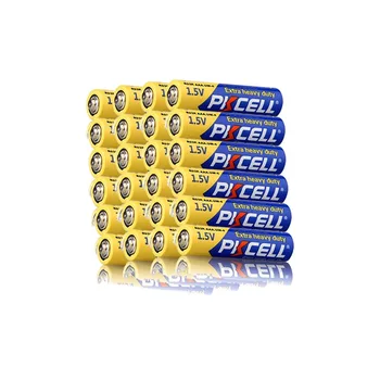 24pcs PKCELL AAA primary 1.5v R03P battery Zinc Carbon Batteries Dry battery UM4 MN2400 3A For Clock Digital Thermometer Gun
24pcs PKCELL AAA primary 1.5v R03P battery Zinc Carbon Batteries Dry battery UM4 MN2400 3A For Clock Digital Thermometer Gun