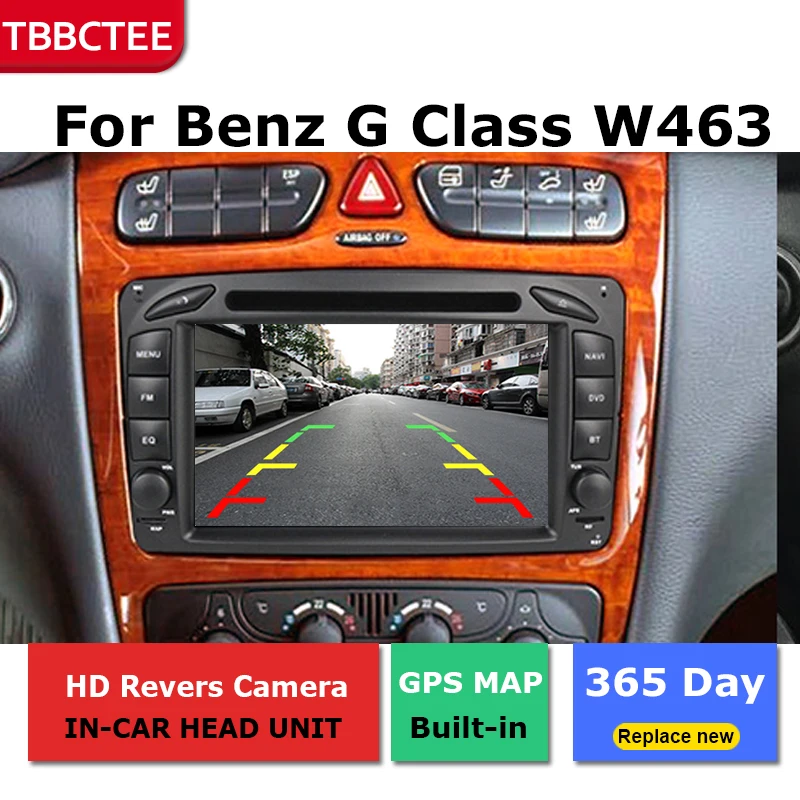 GPS навигатор для Mercedes Benz G Class W463 автомобильный dvd плеер на Android с BT RDS Mlutimedia Navi 2Din Wi