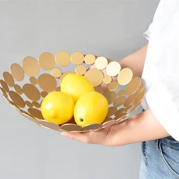 Nordic Modern Style High Quality Metal Dots Splice Fruit Plate Serving Platter Dessert Tray Home Decoration Design Gold White
Nordic Modern Style High Quality Metal Dots Splice Fruit Plate Serving Platter Dessert Tray Home Decoration Design Gold White