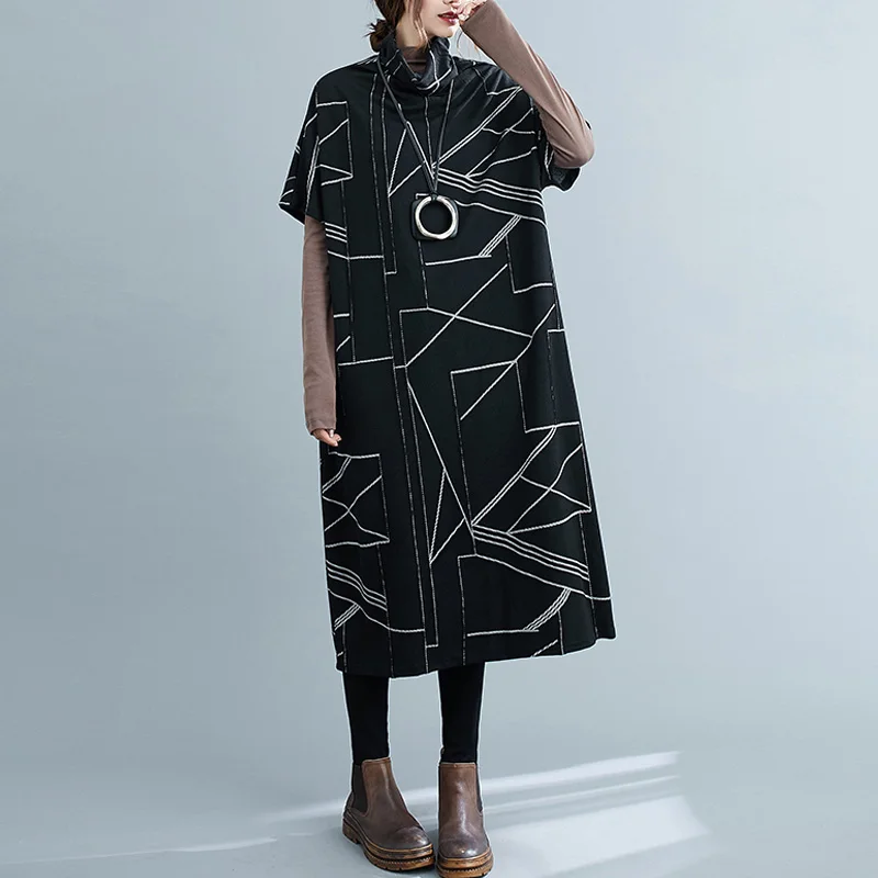 Women Dress Plus Size Casual Loose Thicken Dress 2020 Autumn Winter New Maxi Long Dress Women Robe Elegant Retro Print Dresses
Women Dress Plus Size Casual Loose Thicken Dress 2020 Autumn Winter New Maxi Long Dress Women Robe Elegant Retro Print Dresses
