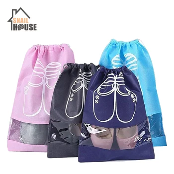 Snailhouse New Non-woven Foldable Portable Beam Drawstring Shoe Storage Bag Thick Travel Pouch Travel Sundries Pouch Dust-proof
Snailhouse New Non-woven Foldable Portable Beam Drawstring Shoe Storage Bag Thick Travel Pouch Travel Sundries Pouch Dust-proof
