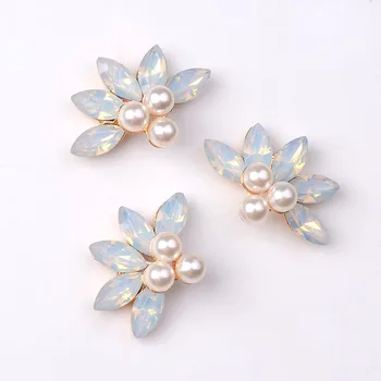 LKEARN 10Pc 21x32mmAlbumin Flower Rhinestones Buttons Pearl button Alloy Diamante Crystal Bow DIY wedding decoration Accessories 
LKEARN 10Pc 21x32mmAlbumin Flower Rhinestones Buttons Pearl button Alloy Diamante Crystal Bow DIY wedding decoration Accessories