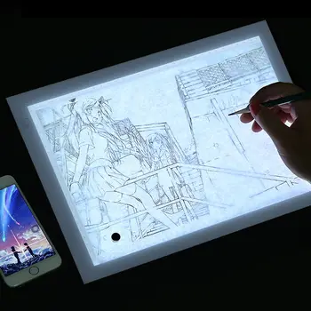 1PC A4 LED Light Box Copy Lightbox LED Artcraft Tracing Light Pad Drawing Thin Pad for Designing
1PC A4 LED Light Box Copy Lightbox LED Artcraft Tracing Light Pad Drawing Thin Pad for Designing