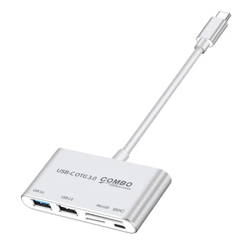 5-IN-1 Multifunction Memory Card Adapter 2.0 Type C USB-C TF SD OTG Card Reader For Phone Tablet Cards Readers
5-IN-1 Multifunction Memory Card Adapter 2.0 Type C USB-C TF SD OTG Card Reader For Phone Tablet Cards Readers