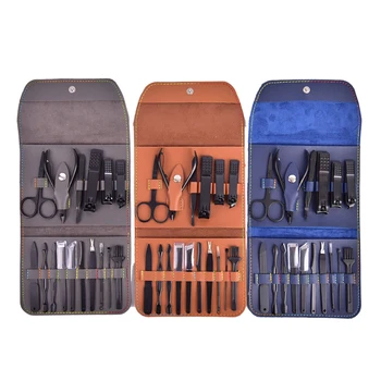 New 16 In 1 Nail Cutter Professional Stainless Steel Scissors Grooming Kit Art Cuticle Utility Tools Nail Clipper Manicure Sets
New 16 In 1 Nail Cutter Professional Stainless Steel Scissors Grooming Kit Art Cuticle Utility Tools Nail Clipper Manicure Sets