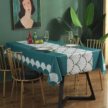 PVC waterproof oil-proof tablecloth fabric for dinning table Nordic table mat customize party table deco Heat-resistant placemat
PVC waterproof oil-proof tablecloth fabric for dinning table Nordic table mat customize party table deco Heat-resistant placemat