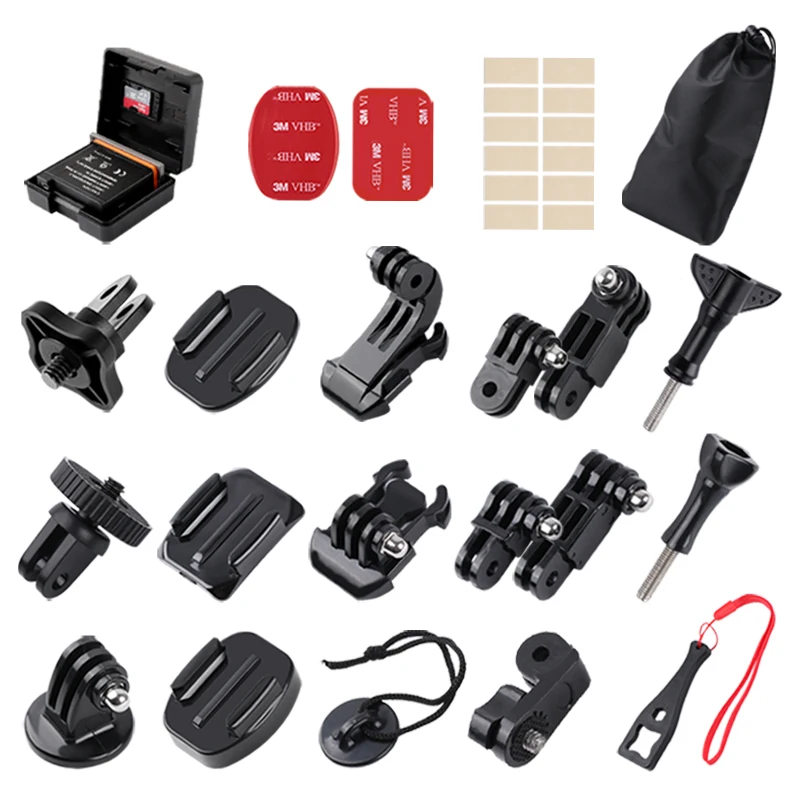 gopro accessories adapter Curved flat Surface Mount Base battery case J-hook Safety buckle Long screw extension arm wrench
gopro accessories adapter Curved flat Surface Mount Base battery case J-hook Safety buckle Long screw extension arm wrench