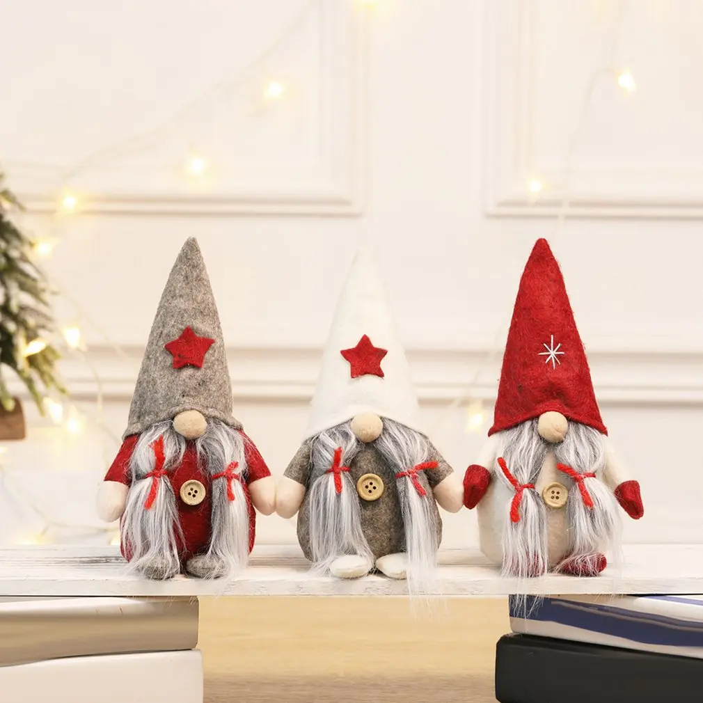 Christmas Decoration European and American Style Forest Old Man Faceless Doll Figurine Decoration Window Scene Layout
Christmas Decoration European and American Style Forest Old Man Faceless Doll Figurine Decoration Window Scene Layout