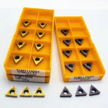 Carbide insert TCMT110204 US735 / VP15TF / UE6020 inner circle cutting tool TCMT 110204 lathe tool milling cutter turning blade
Carbide insert TCMT110204 US735 / VP15TF / UE6020 inner circle cutting tool TCMT 110204 lathe tool milling cutter turning blade