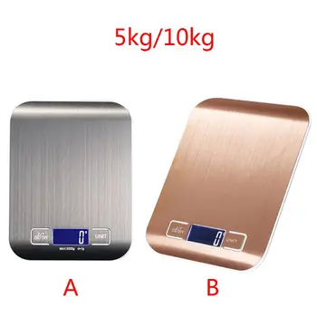 Stainless Steel Kitchen Scale Electronic Weighing 5Kg 10Kg Household Kitchen Scale Food Mini Gram Scale Jewelry Said
Stainless Steel Kitchen Scale Electronic Weighing 5Kg 10Kg Household Kitchen Scale Food Mini Gram Scale Jewelry Said
