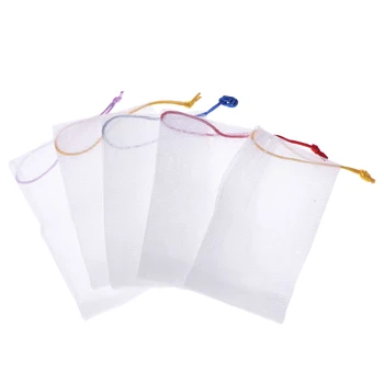5pcs Practical Exfoliating Natural Mesh Foaming Net Durable Premium Convenient Bubble Maker Soap Holder for Home Couple Daily
5pcs Practical Exfoliating Natural Mesh Foaming Net Durable Premium Convenient Bubble Maker Soap Holder for Home Couple Daily