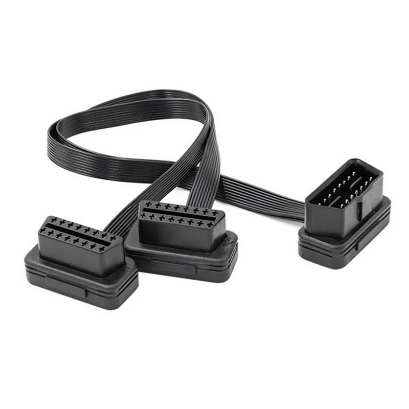 0.3 M Female Y Splitter Elbow OBDII ConnectorCar OBD Extension Cord One Towing Two Elbow Flat Line OBD2 Extension Cable
0.3 M Female Y Splitter Elbow OBDII ConnectorCar OBD Extension Cord One Towing Two Elbow Flat Line OBD2 Extension Cable