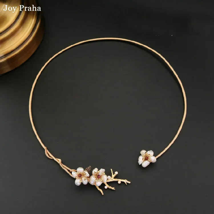 Freshwater pearl opening women collar / Simple clavicle chain fashion accessories / wholesale dropshipping 
Freshwater pearl opening women collar / Simple clavicle chain fashion accessories / wholesale dropshipping