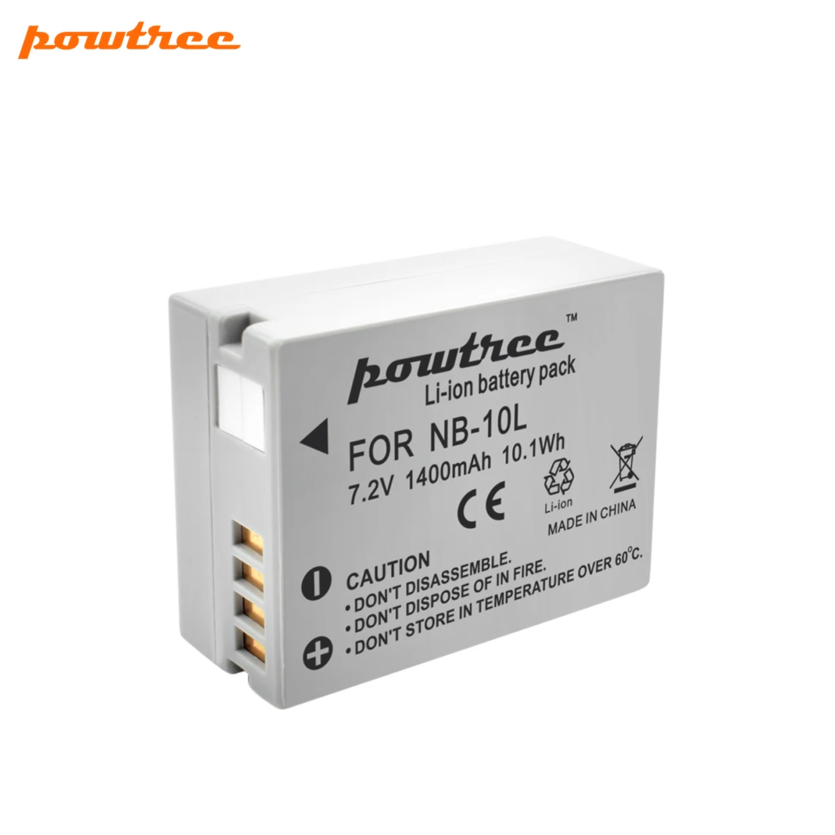 Powtree For Canon NB-10L NB10L Battery +USB LCD Dual Charger for PowerShot G15 G16 SX40 SX60 CB-2LCE Rechargeable battery 
Powtree For Canon NB-10L NB10L Battery +USB LCD Dual Charger for PowerShot G15 G16 SX40 SX60 CB-2LCE Rechargeable battery