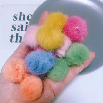 12pcs/lot 3cm Fake Rabbit furry Pompom Ball Appliques for Craft Clothes Sewing Supplies DIY Hair Clip Accessories
12pcs/lot 3cm Fake Rabbit furry Pompom Ball Appliques for Craft Clothes Sewing Supplies DIY Hair Clip Accessories