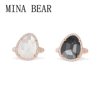 MINABEAR 2020 Fashion Charm Boutique 925 1:1 copy, white pearl ring black hematite ring Monac luxury jewelry gift 
MINABEAR 2020 Fashion Charm Boutique 925 1:1 copy, white pearl ring black hematite ring Monac luxury jewelry gift