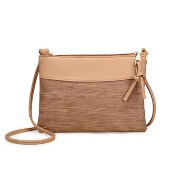 New summer Casual Women PU Crossbody Small Bag Patchwork Messenger Shoulder Bag Simple Solid Color Small Messenger Bag
New summer Casual Women PU Crossbody Small Bag Patchwork Messenger Shoulder Bag Simple Solid Color Small Messenger Bag