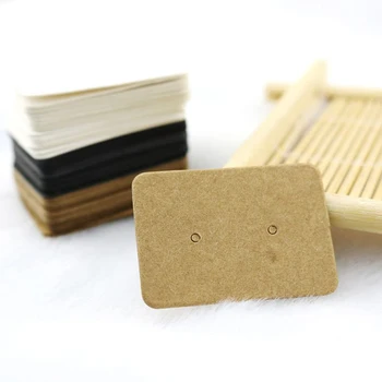 100PCS 2.5x3.5cm Jewelry Cases Displays Blank Paper Stud Earring Cards Label Tag Making DIY Accessories Handmade Earring Display
100PCS 2.5x3.5cm Jewelry Cases Displays Blank Paper Stud Earring Cards Label Tag Making DIY Accessories Handmade Earring Display