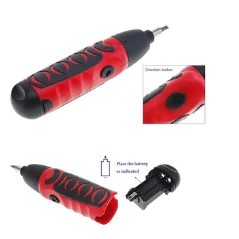 Mini Handheld Battery Electric Screwdriver W/ Accessories Home Repair Power Tool
Mini Handheld Battery Electric Screwdriver W/ Accessories Home Repair Power Tool