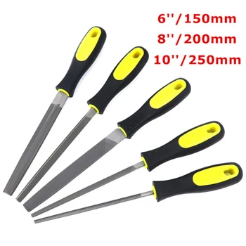 5pcs Files 6/8/10inch Flat Triangle Round Square Semi-circular Woodworking Tool Hanging Hole Design Files For Easy Storage
5pcs Files 6/8/10inch Flat Triangle Round Square Semi-circular Woodworking Tool Hanging Hole Design Files For Easy Storage