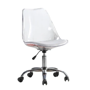 Nordic computer chair swivel lift home small apartment chair creative simple small transparent study office chair
Nordic computer chair swivel lift home small apartment chair creative simple small transparent study office chair
