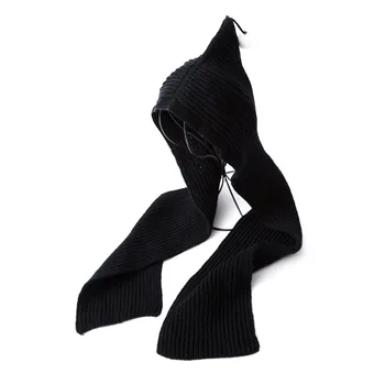 New Style 2-in-1 Hat Knitted Scarf for Unisex Keep Warming Cap Winter Accessories Adult Kids
New Style 2-in-1 Hat Knitted Scarf for Unisex Keep Warming Cap Winter Accessories Adult Kids