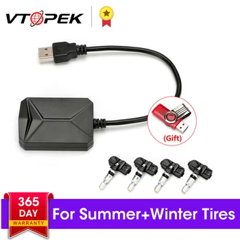 USB Android TPMS Tire Pressure Monitoring System Display 5V 4 Internal Sensors Android Navigation Car Radio Summer/Winter Tire
USB Android TPMS Tire Pressure Monitoring System Display 5V 4 Internal Sensors Android Navigation Car Radio Summer/Winter Tire