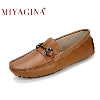 MIYAGINA Brand Men Leather Shoes Luxury Casual Shoes Men Loafers Genuine Leather Footwear Breathable Slip On Driving Men Shoes
MIYAGINA Brand Men Leather Shoes Luxury Casual Shoes Men Loafers Genuine Leather Footwear Breathable Slip On Driving Men Shoes