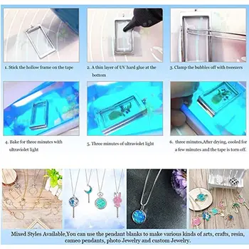 10Pcs DIY Shell Resin Frame Pendant Open Back Bezel For UV Resin Jewelry Making Y4QB
10Pcs DIY Shell Resin Frame Pendant Open Back Bezel For UV Resin Jewelry Making Y4QB