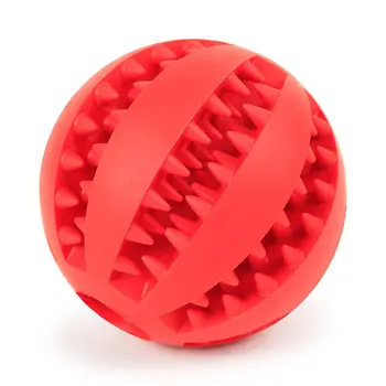 Dog Ball Toys for Pet Durable Non-Toxic Strong Teeth Cleaning/Chewing/Playing IQ Treat Ball Dog Chew Toy Soft Rubber Ball 
Dog Ball Toys for Pet Durable Non-Toxic Strong Teeth Cleaning/Chewing/Playing IQ Treat Ball Dog Chew Toy Soft Rubber Ball
