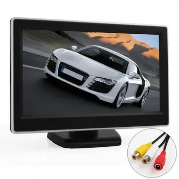 5 Inch Car Rear View Monitor TFT-LCD Digital Rearview Monitor Reverse Parking Monitor for VCD DVD GPS Camera
5 Inch Car Rear View Monitor TFT-LCD Digital Rearview Monitor Reverse Parking Monitor for VCD DVD GPS Camera