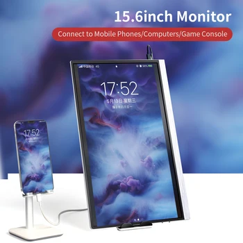 Portable Monitor 15.6'' 1080P LCD Screen Wide Viewing Angle HDR Eye-Protection Technique Gaming Monitor Display computer monitor
Portable Monitor 15.6'' 1080P LCD Screen Wide Viewing Angle HDR Eye-Protection Technique Gaming Monitor Display computer monitor