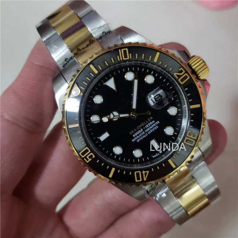 Hot Sale Luxury RLX Watches Big Size Mens Watch Automatic Movement Sweep Mechanical Ceramic Bezel Original Clasp Wristwatch
Hot Sale Luxury RLX Watches Big Size Mens Watch Automatic Movement Sweep Mechanical Ceramic Bezel Original Clasp Wristwatch
