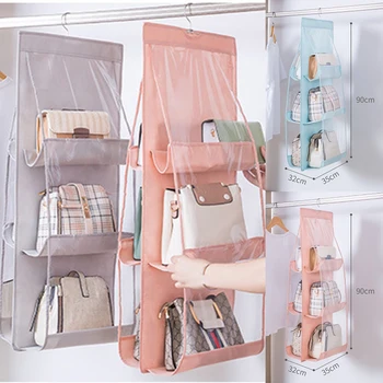 Washable Durable 6 Pockets Hanging Closet Organizer Clear Foldable Oxford Cloth For Blankets Sheets Towels Bag Storage
Washable Durable 6 Pockets Hanging Closet Organizer Clear Foldable Oxford Cloth For Blankets Sheets Towels Bag Storage
