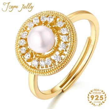 JoyceJelly Ring foe Women Trendy Jewelry 925 Sterling SilverCourt Freshwater Ring for Women Wedding Party Jewelry Gift Wholesale
JoyceJelly Ring foe Women Trendy Jewelry 925 Sterling SilverCourt Freshwater Ring for Women Wedding Party Jewelry Gift Wholesale