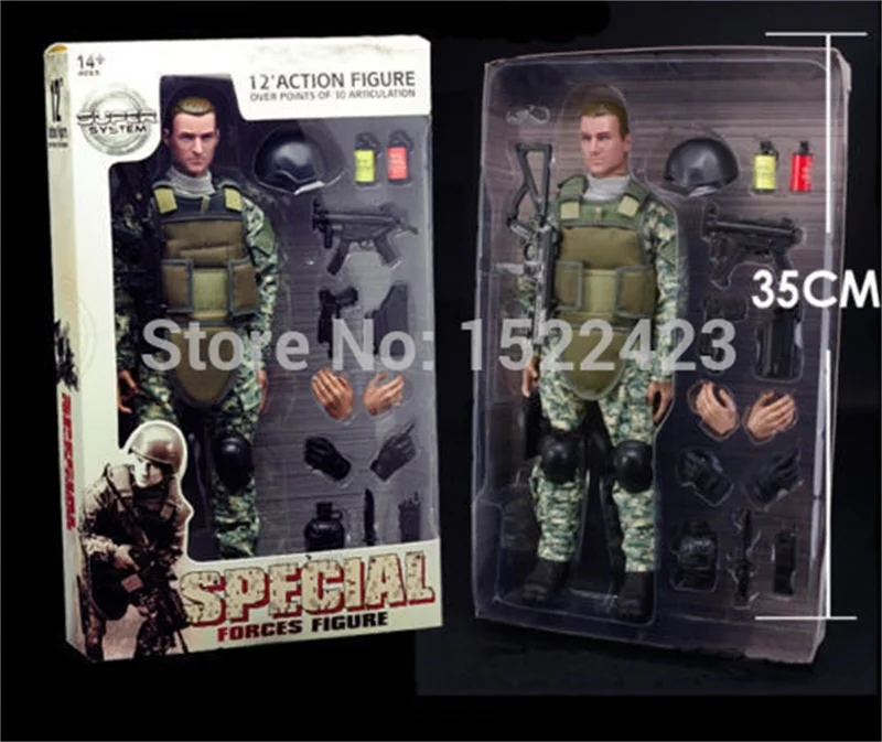 1/6 Soldier Forces Action Figure Model Military Army Combat w/ Uniform NB02A Jungle ACU Special Toy for Gift
1/6 Soldier Forces Action Figure Model Military Army Combat w/ Uniform NB02A Jungle ACU Special Toy for Gift