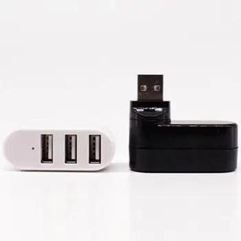 Mini 3 Ports USB2.0 HUB Rotate USB HUB Adapter For PC Desktop Laptop Notebook
Mini 3 Ports USB2.0 HUB Rotate USB HUB Adapter For PC Desktop Laptop Notebook