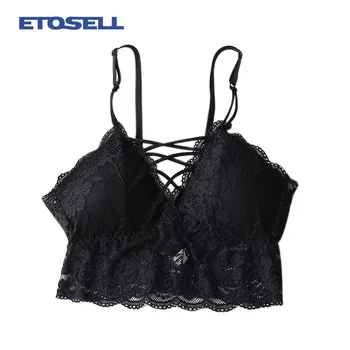 Lace Beauty Back Bra Camisole Wrapped Chest Tube Top Bottoming French Triangle Cup Underwear E Women 
Lace Beauty Back Bra Camisole Wrapped Chest Tube Top Bottoming French Triangle Cup Underwear E Women