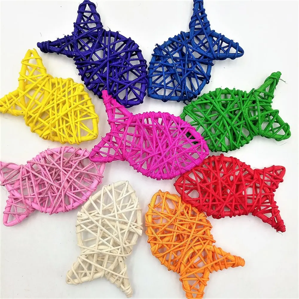 10PCS 8CM Color DIY Fish Rattan Ball Random Sepak Takraw Christmas Birthday Party&Home Wedding Ornaments Decoration Kids Gifts
10PCS 8CM Color DIY Fish Rattan Ball Random Sepak Takraw Christmas Birthday Party&Home Wedding Ornaments Decoration Kids Gifts