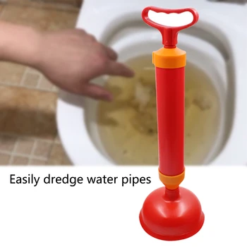 High Pressure Sink Toilet Plunger Powerful Clog Remover Shower Pipe Cleaning Tool Bathtubs Suction Pump Drain Buster Bathroom
High Pressure Sink Toilet Plunger Powerful Clog Remover Shower Pipe Cleaning Tool Bathtubs Suction Pump Drain Buster Bathroom