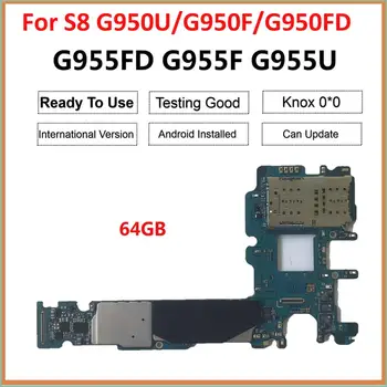 For Samsung Galaxy S8 G950F G950FD G950U S8 Plus G955F G955FD Motherboard Original Unlocked Clean IMEI Android OS Logic Board
For Samsung Galaxy S8 G950F G950FD G950U S8 Plus G955F G955FD Motherboard Original Unlocked Clean IMEI Android OS Logic Board