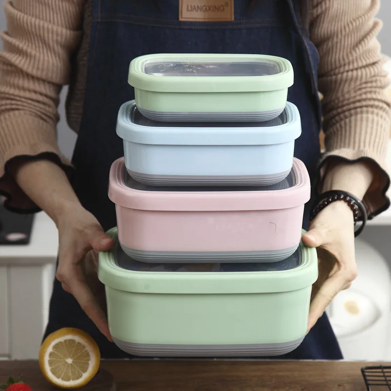 Food Storage Crisper Box Container Student Lunch Box Bento Box Kitchen Tool Food Leakproof Storage Rectangular Stainless Steel
Food Storage Crisper Box Container Student Lunch Box Bento Box Kitchen Tool Food Leakproof Storage Rectangular Stainless Steel