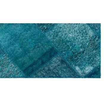 Handmade Turquoise Vintage Overdyed Patchwork Area Rug 080x150 Cm-2'7''X4'11''
Handmade Turquoise Vintage Overdyed Patchwork Area Rug 080x150 Cm-2'7''X4'11''